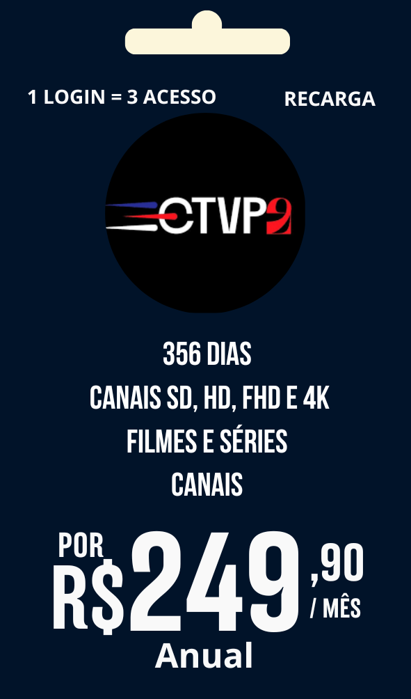 ctvp2 R$ 249,90
